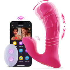 Wearable Thrusting and Vibrating App Control Vibrator
