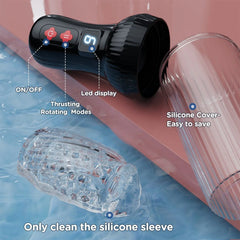 Torch - Upgraded 2 in 1 Auto Thrusting and Rotating Stroker
