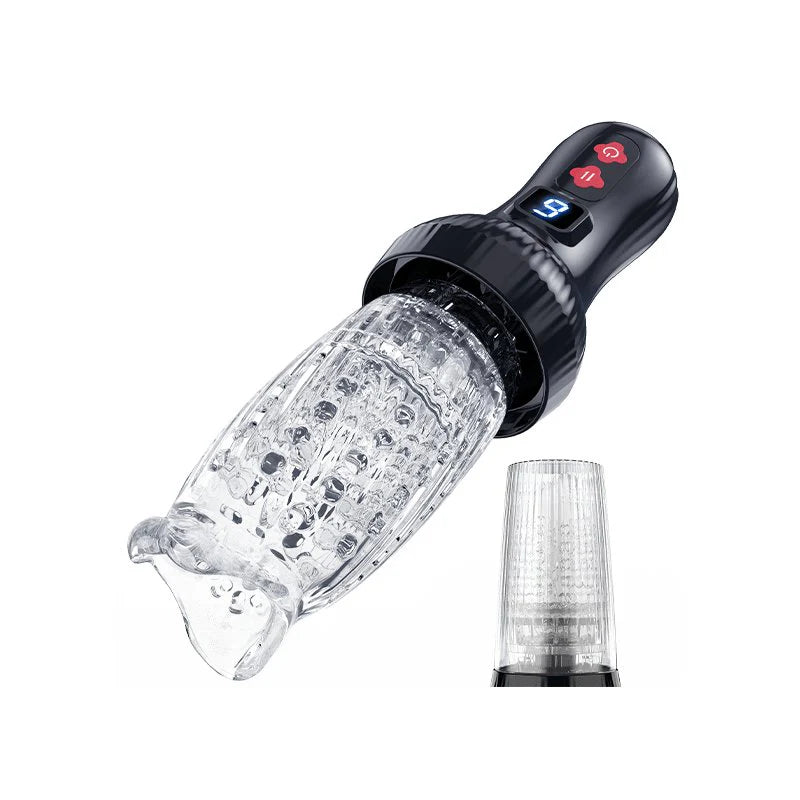 Torch - Upgraded 2 in 1 Auto Thrusting and Rotating Stroker