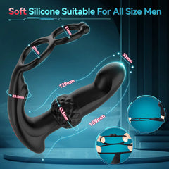 Locker - Wigging and Vibrating Remote Control Anal Toy