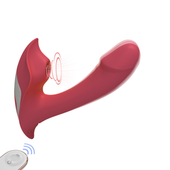 9 Frequency Wearable Butterfly Vibrator with Clit Sucker