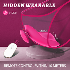 Leaf-RCT: Magnetic Hidden Wear & Remote Control 9 vibration mini toy