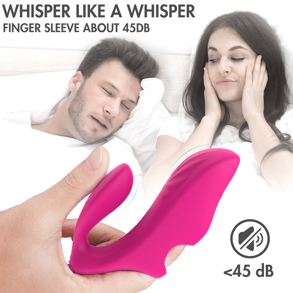 G-spot Finger Vibrator 9 Vibrating Clitoris Stimulator