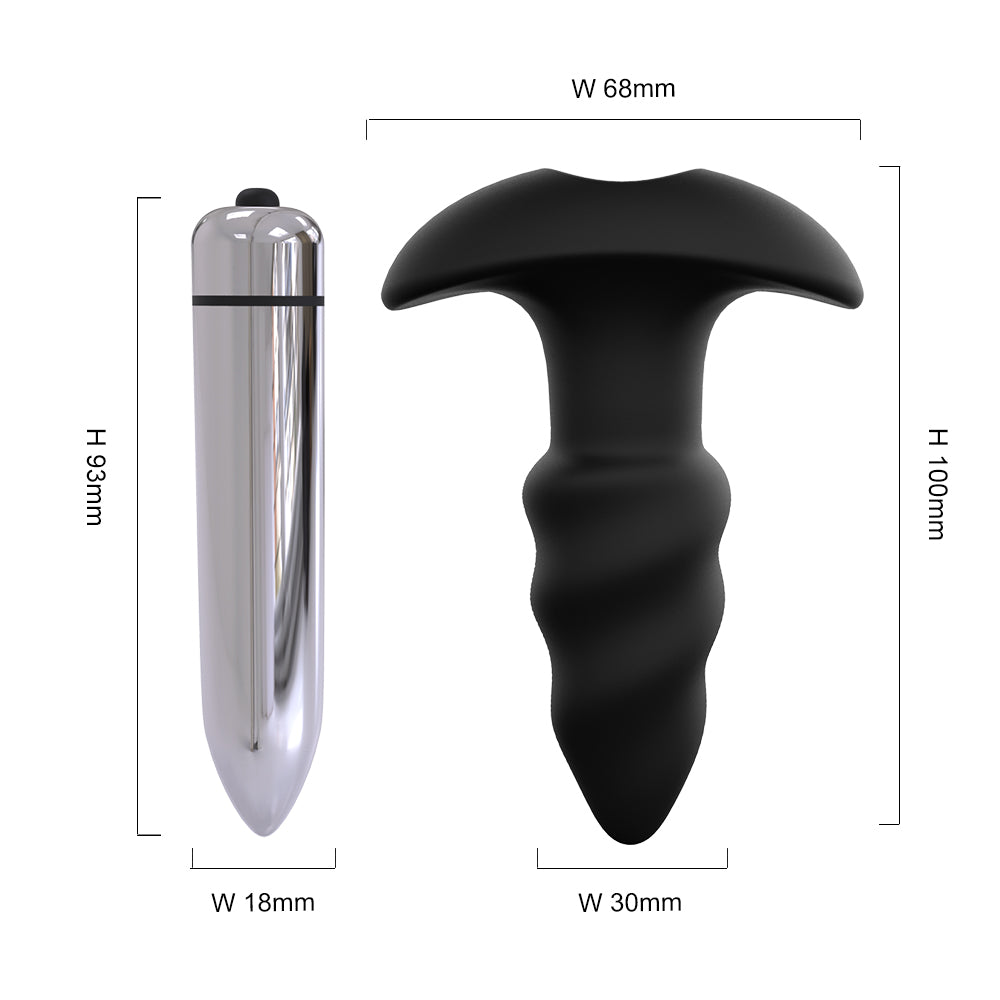 LOVE ARROW: Perfect Multi-function Design Butt Plug & Finger Sleeve Pumpy Joy LOVE ARROW: Perfect Multi-function Design Butt Plug & Finger Sleeve Pumpy Joy