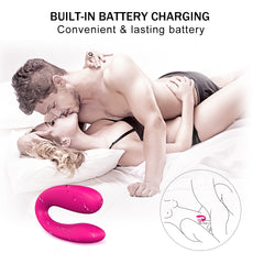 U Shape Bullet Vibrator for Couples Sex Clitoral Stimulation